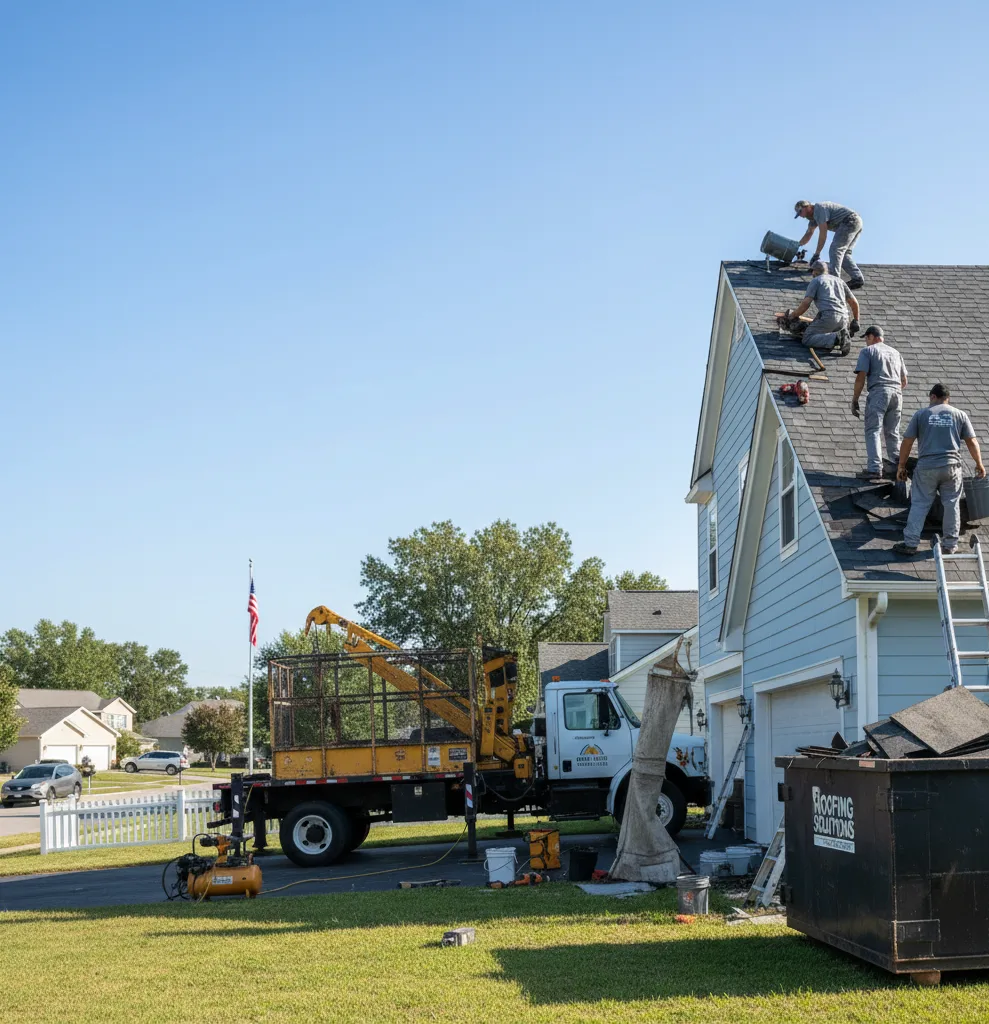 Roof Repair in Adams Run